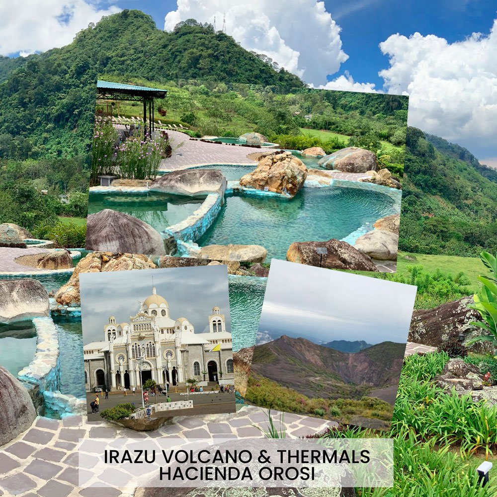 Irazu termales Hacienda Orosi